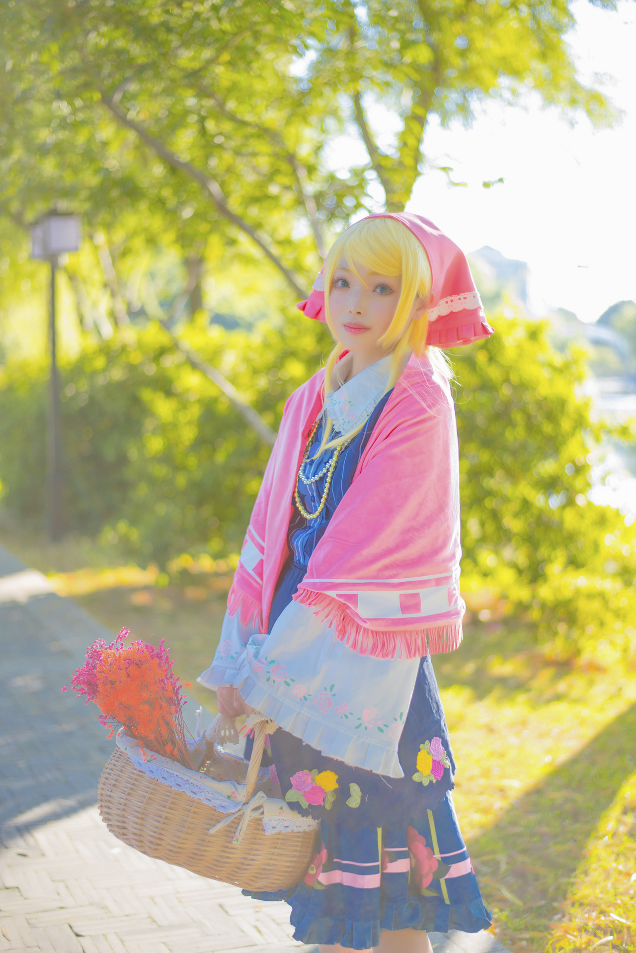 绘里特典卡(村姑绘)cosplay