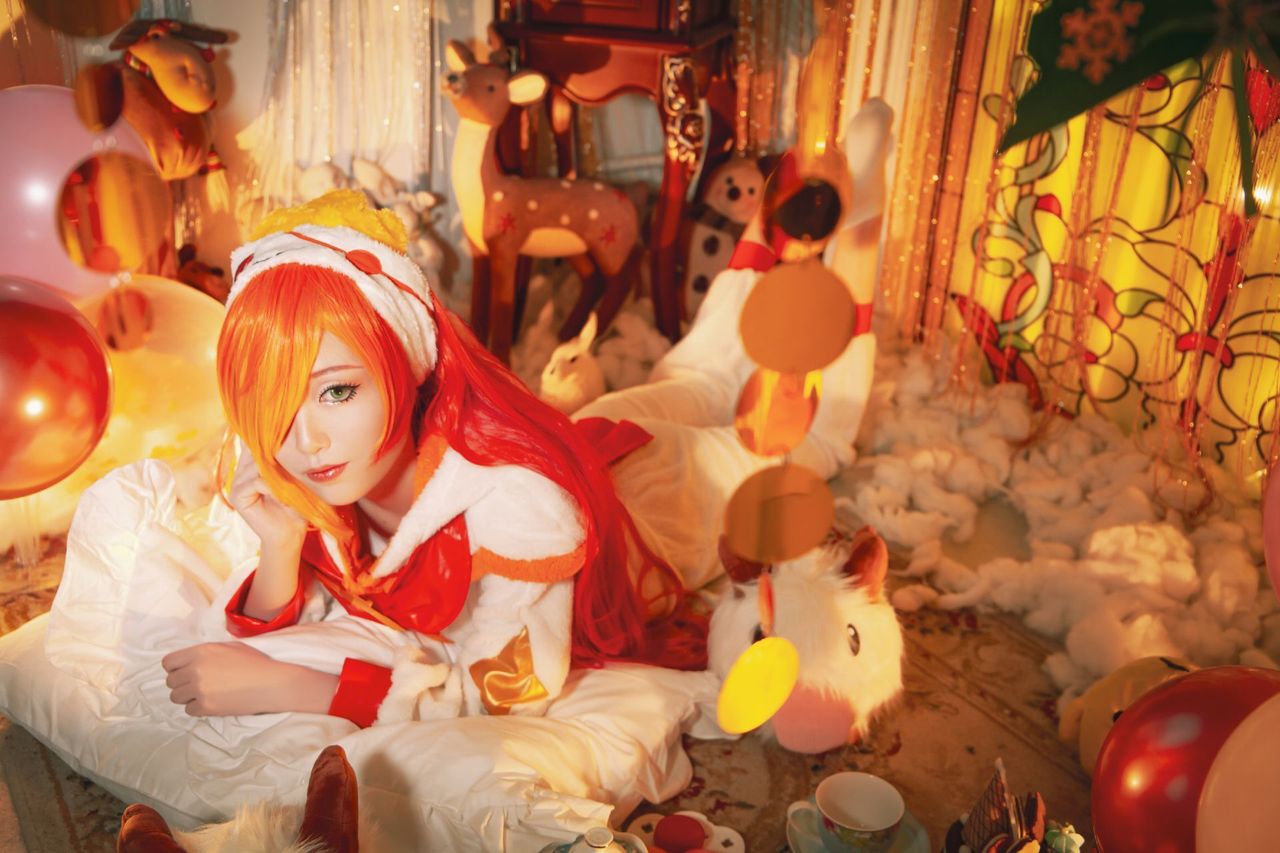 睡衣女枪厄运小姐cosplay