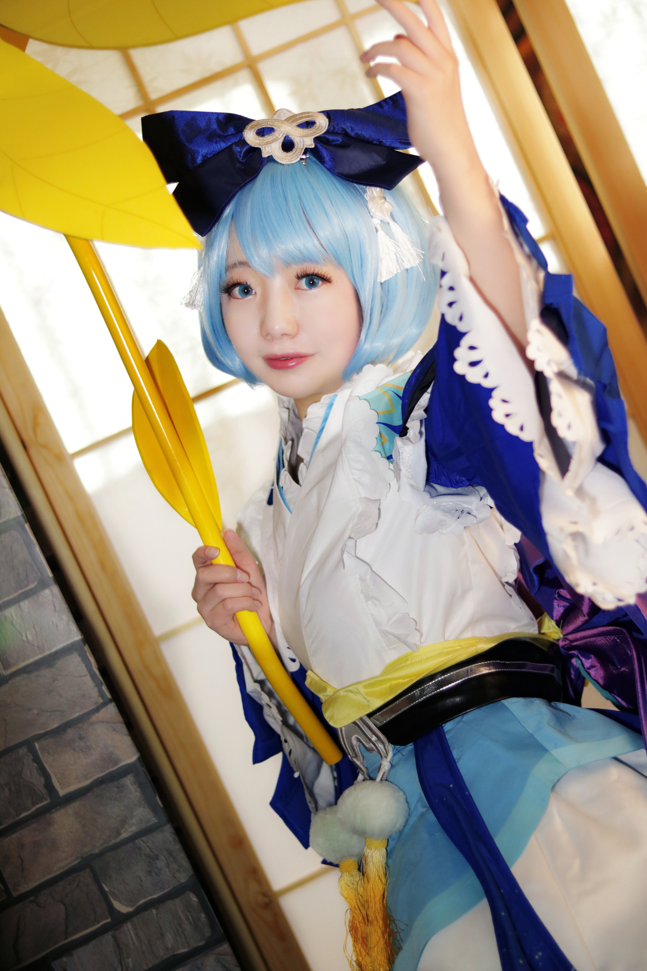 陰陽師螢草丹楓秋意cosplay