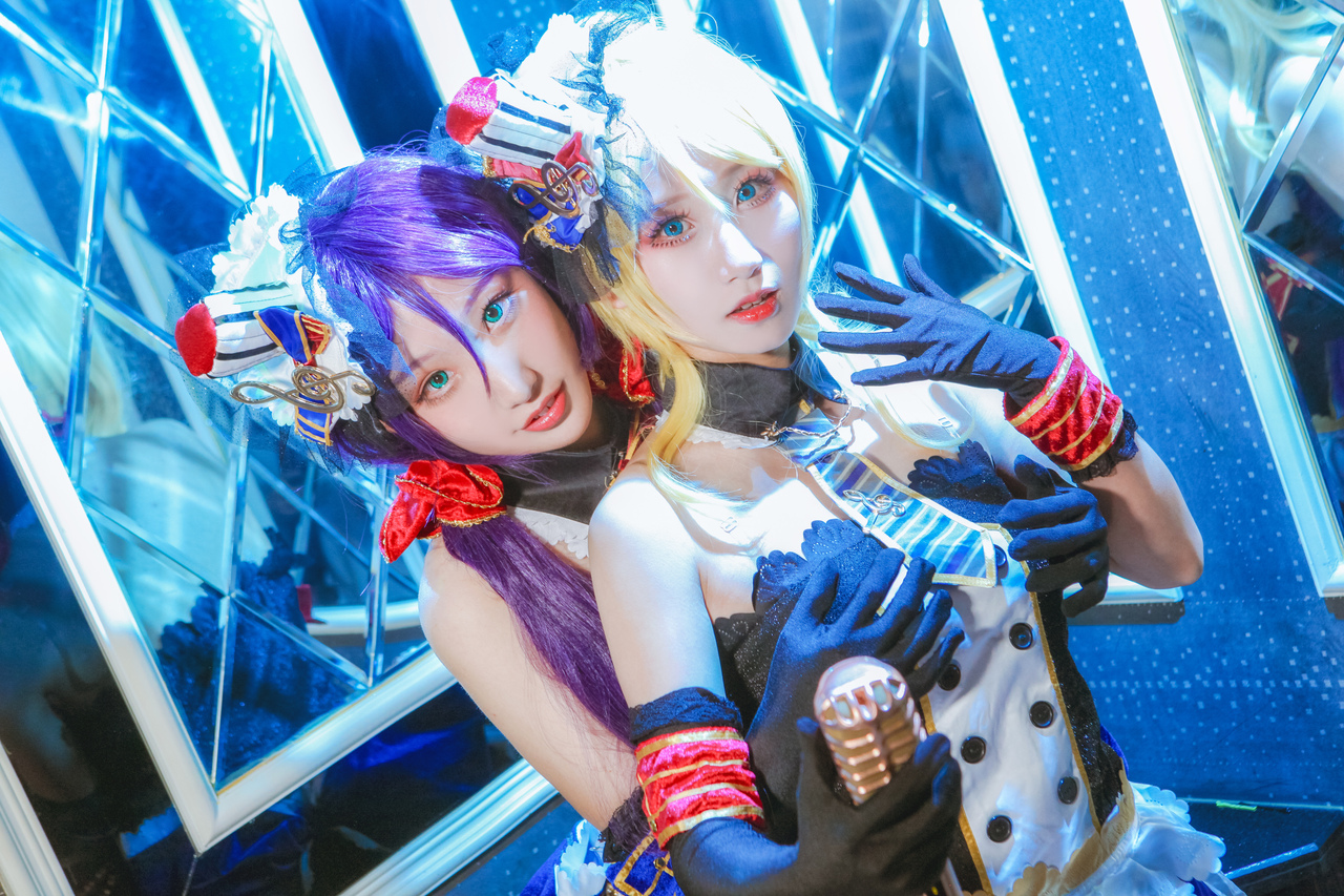 LoveLive!绘里cosplay 一起歌唱吧!