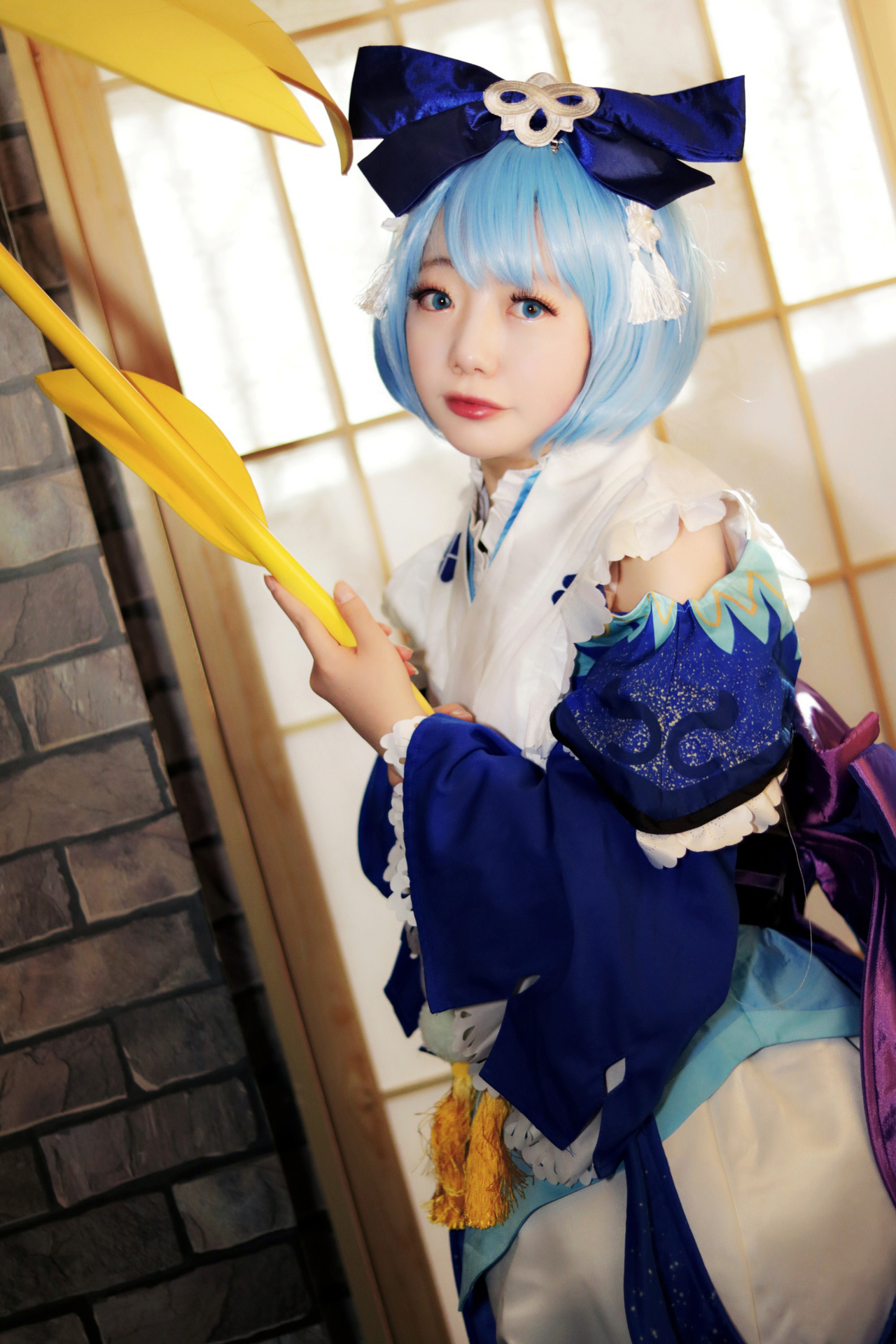 阴阳师萤草丹枫秋意cosplay