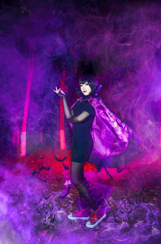 精灵旅社梅维丝&乔纳森cosplay