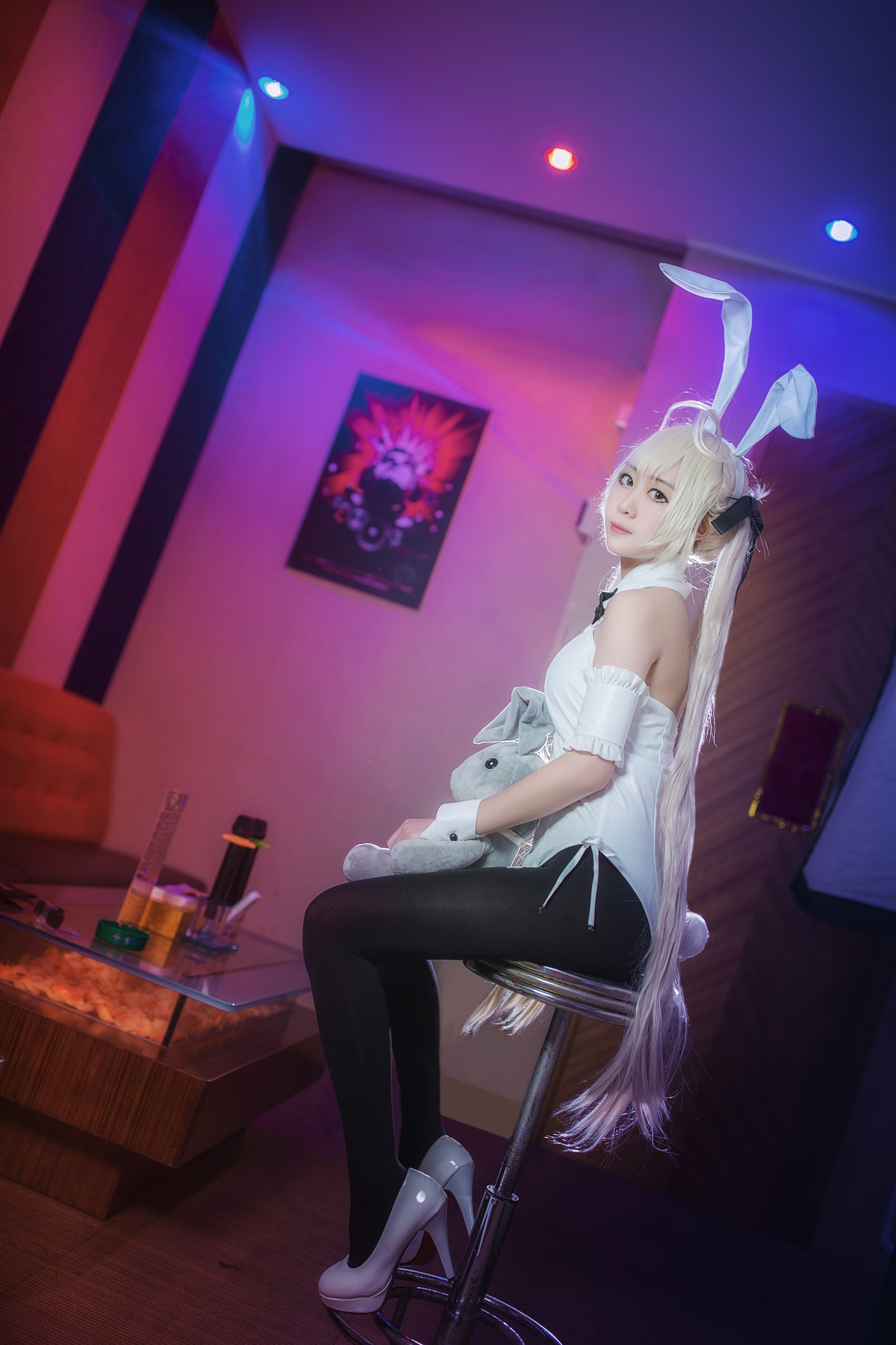 缘之空穹妹兔女郎cosplay