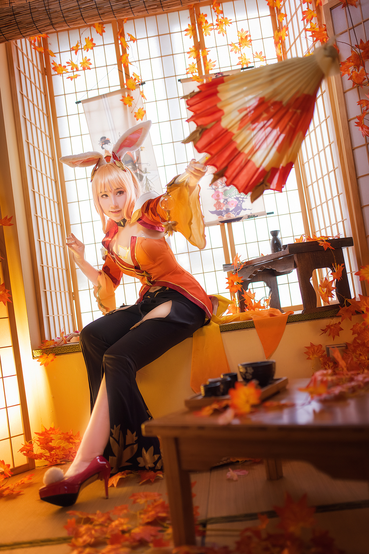 王者荣耀公孙离cosplay