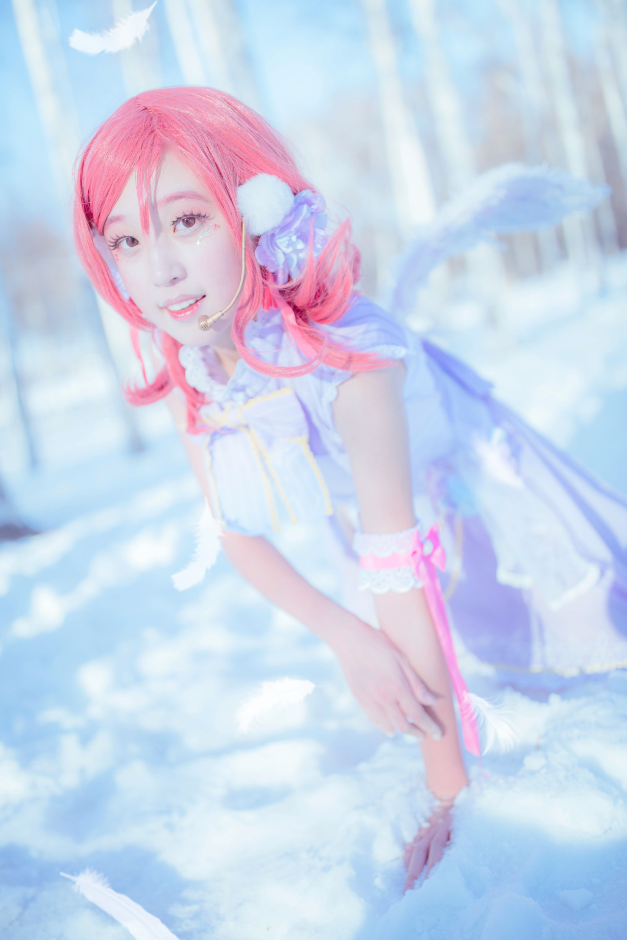 LoveLive!西木野真姬cosplay,天使为了所爱之人折断羽翼