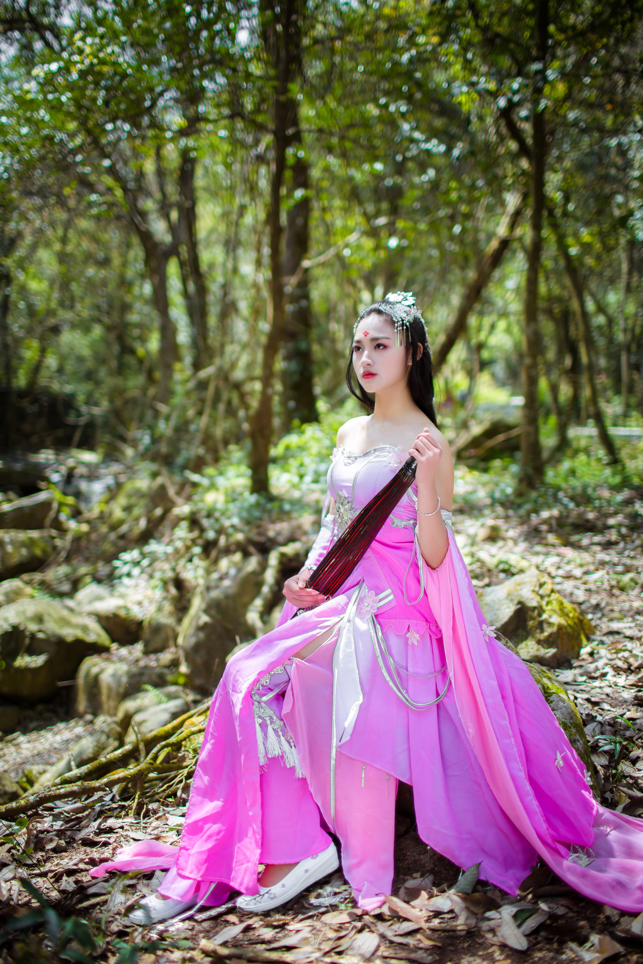 剑侠情缘三秦风秀姐cosplay