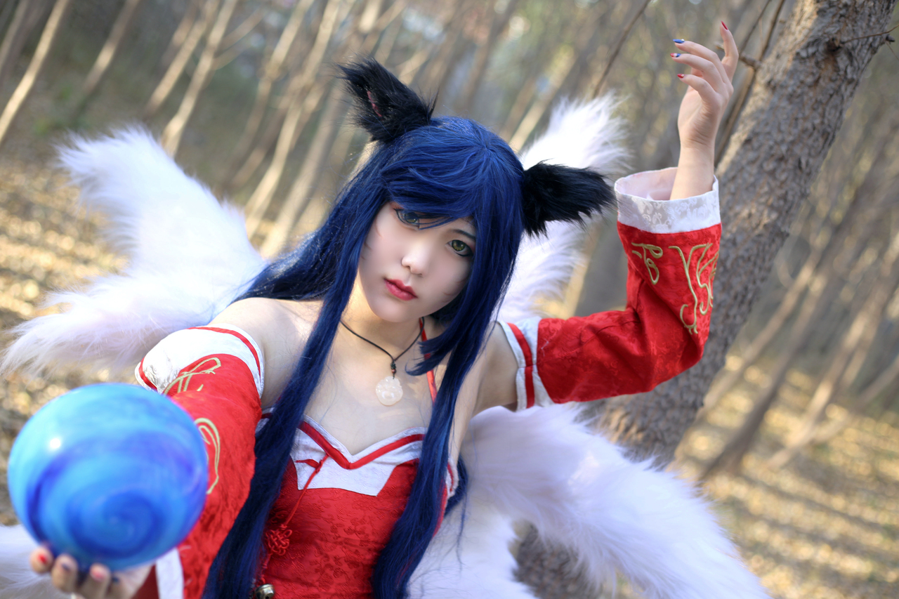 英雄联盟lol阿狸cosplay