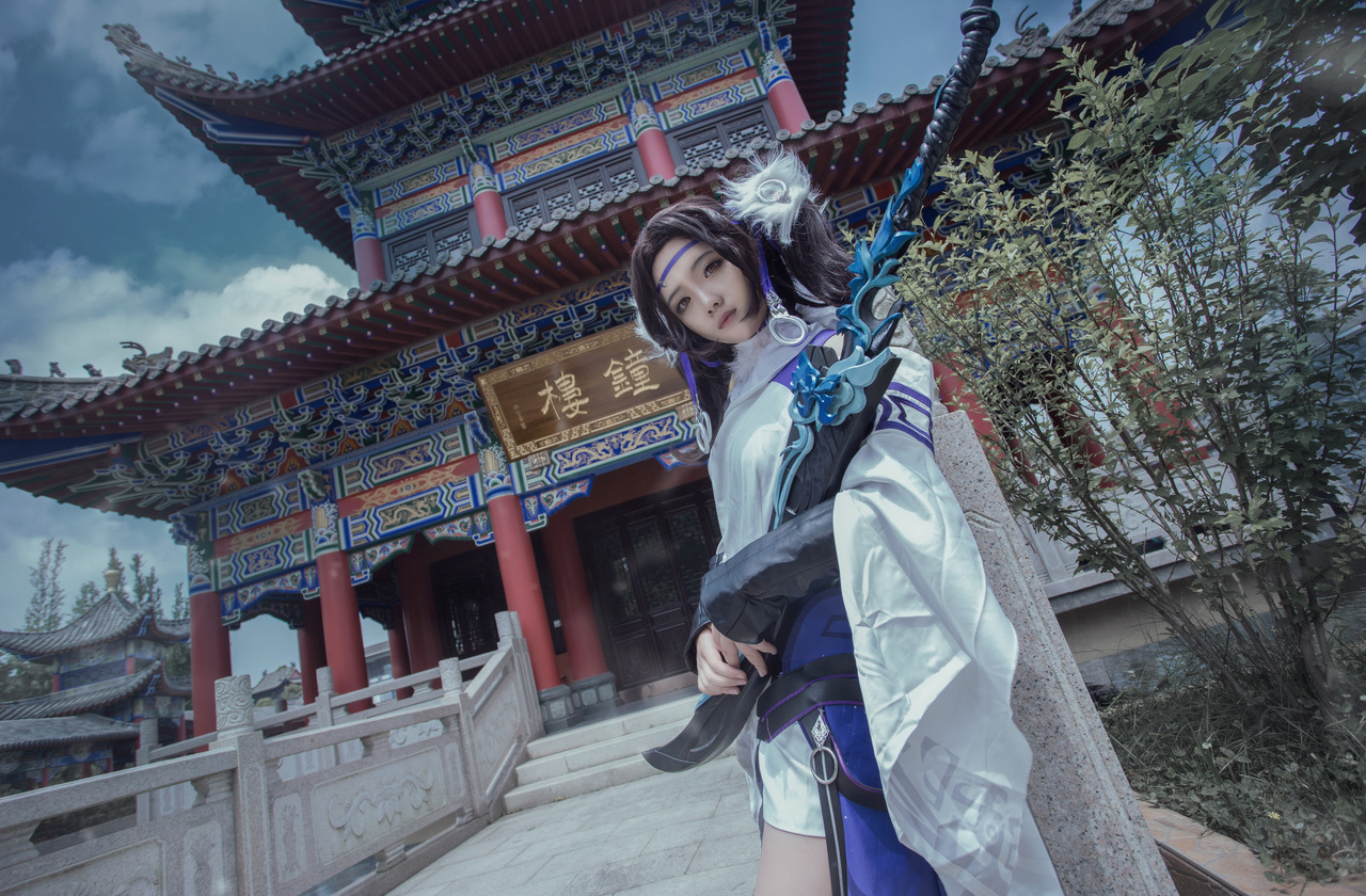 剑侠情缘三 霸刀cosplay