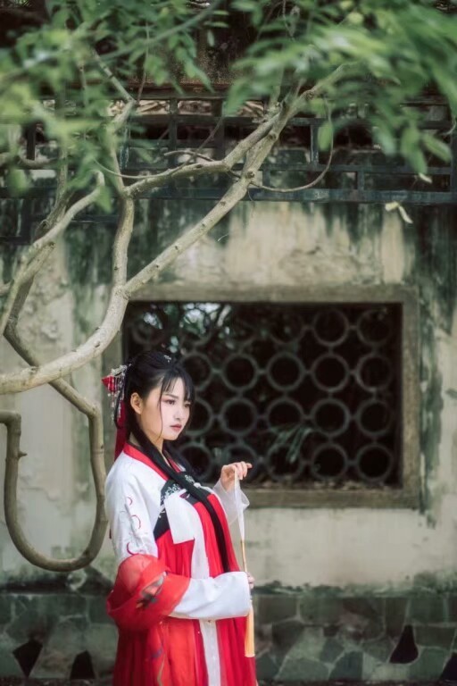 汉服写真 儒裙