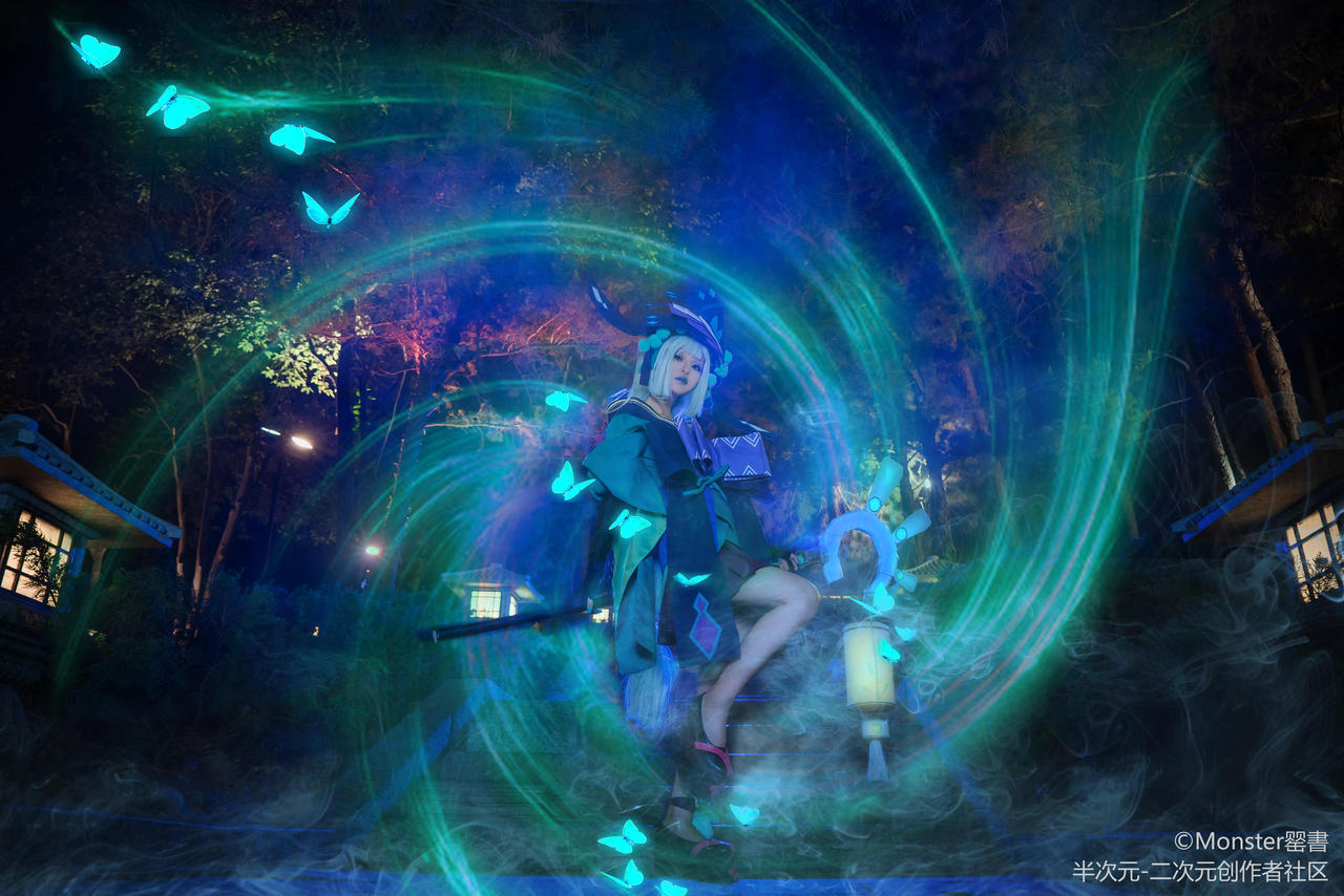 青行灯cosplay 誰の魂にも、物語が眠ってるんだよ