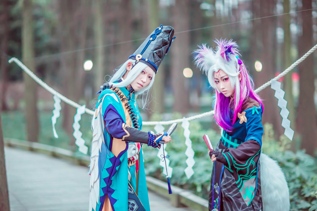 阴阳师手游安倍晴明cosplay