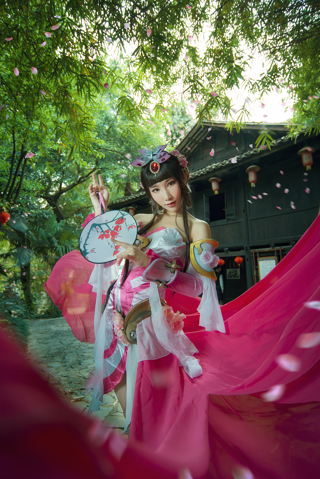 王者荣耀游园惊梦甄姬cosplay