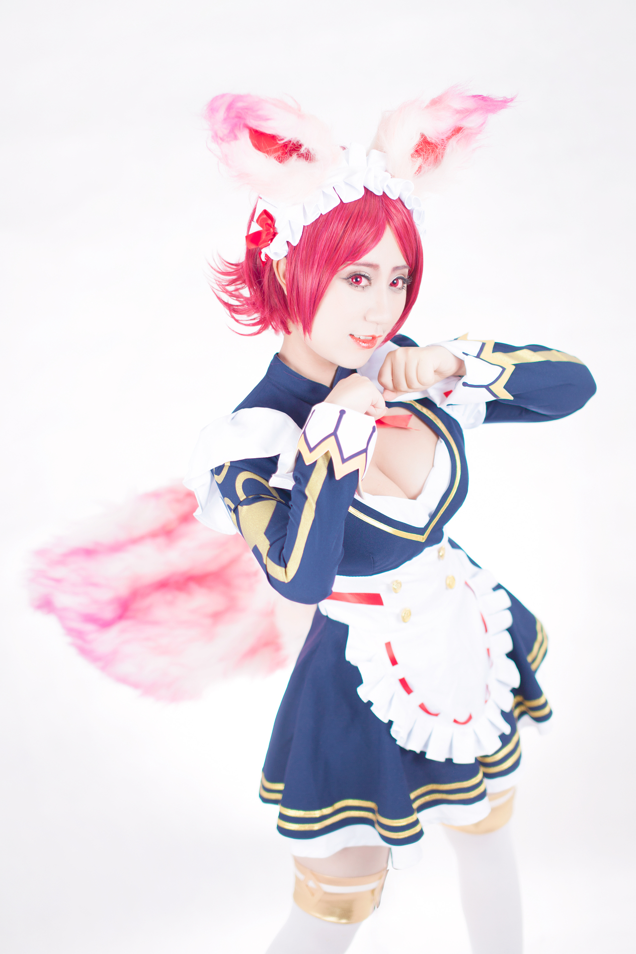 王者荣耀 女仆妲己cosplay