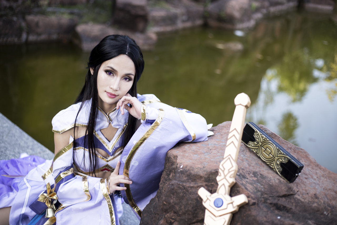 王者榮耀 露娜 紫霞仙子cosplay