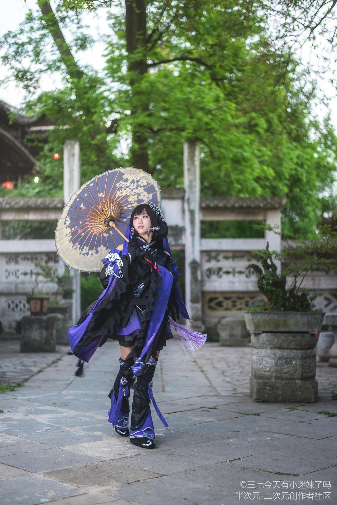 剑侠情缘网络版叁 定国花萝 cosplay