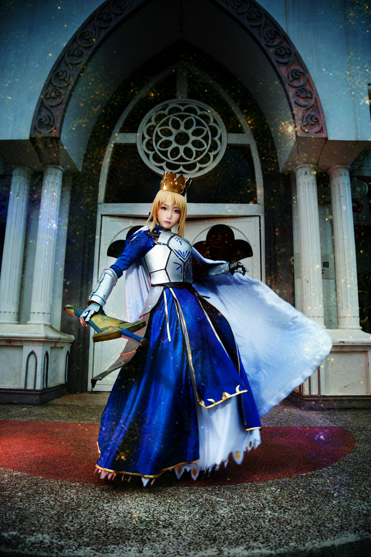 fate阿尔托莉雅cos 真正的王者是怎样的?