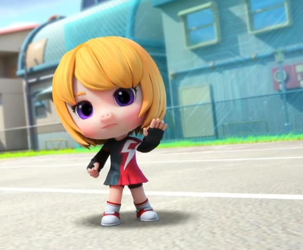 而现在更新的猪猪侠中的小菲菲则是一个完全的人形模样,她有着长长的