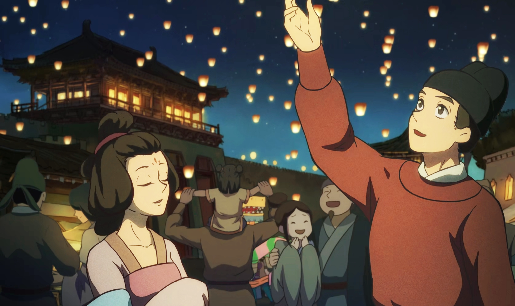 那些唱衰国漫的人来看看这场千灯之约尝尝这碗素面看完谁能不爱