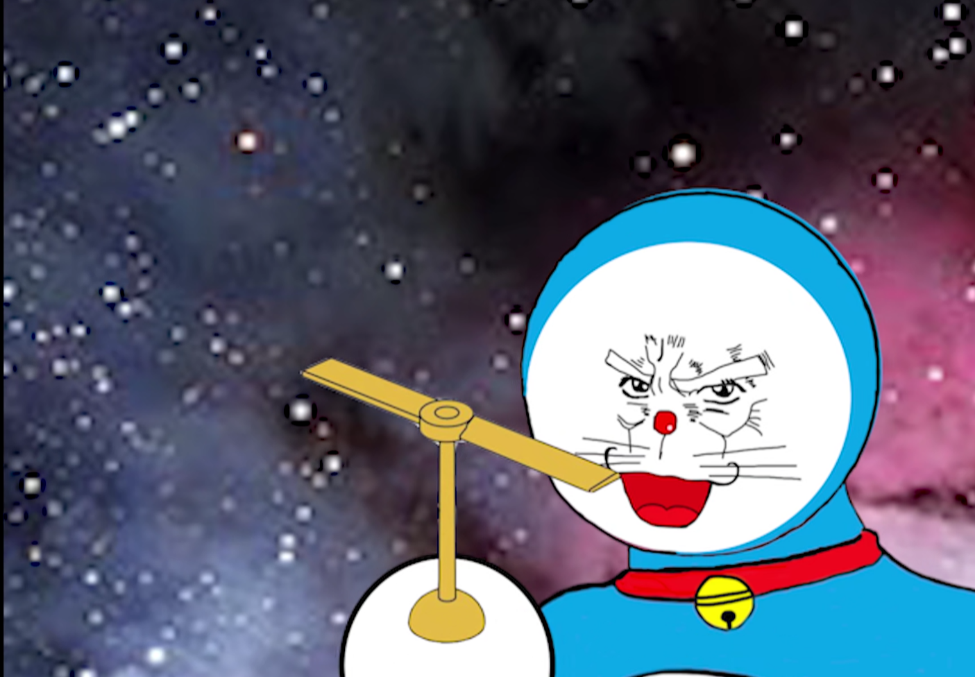 哆啦a梦全员jojo化,胖虎变成男神小夫丑爆