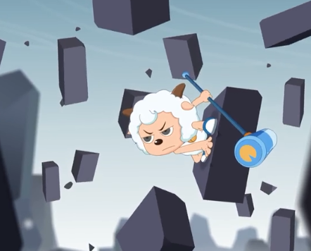 喜羊羊这次黑化的最彻底,竟然要吃狼了,连小灰灰都不放过!