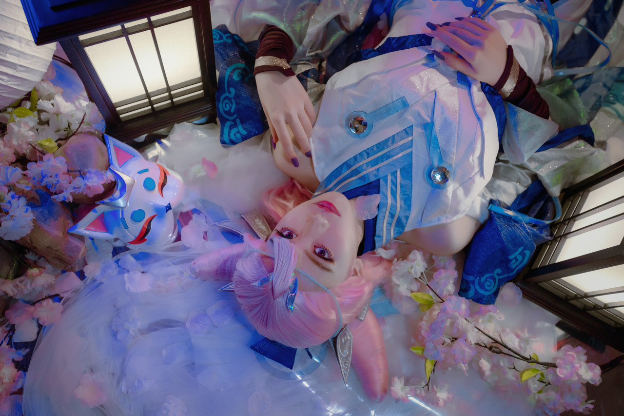 貂蝉猫影幻舞cosplay