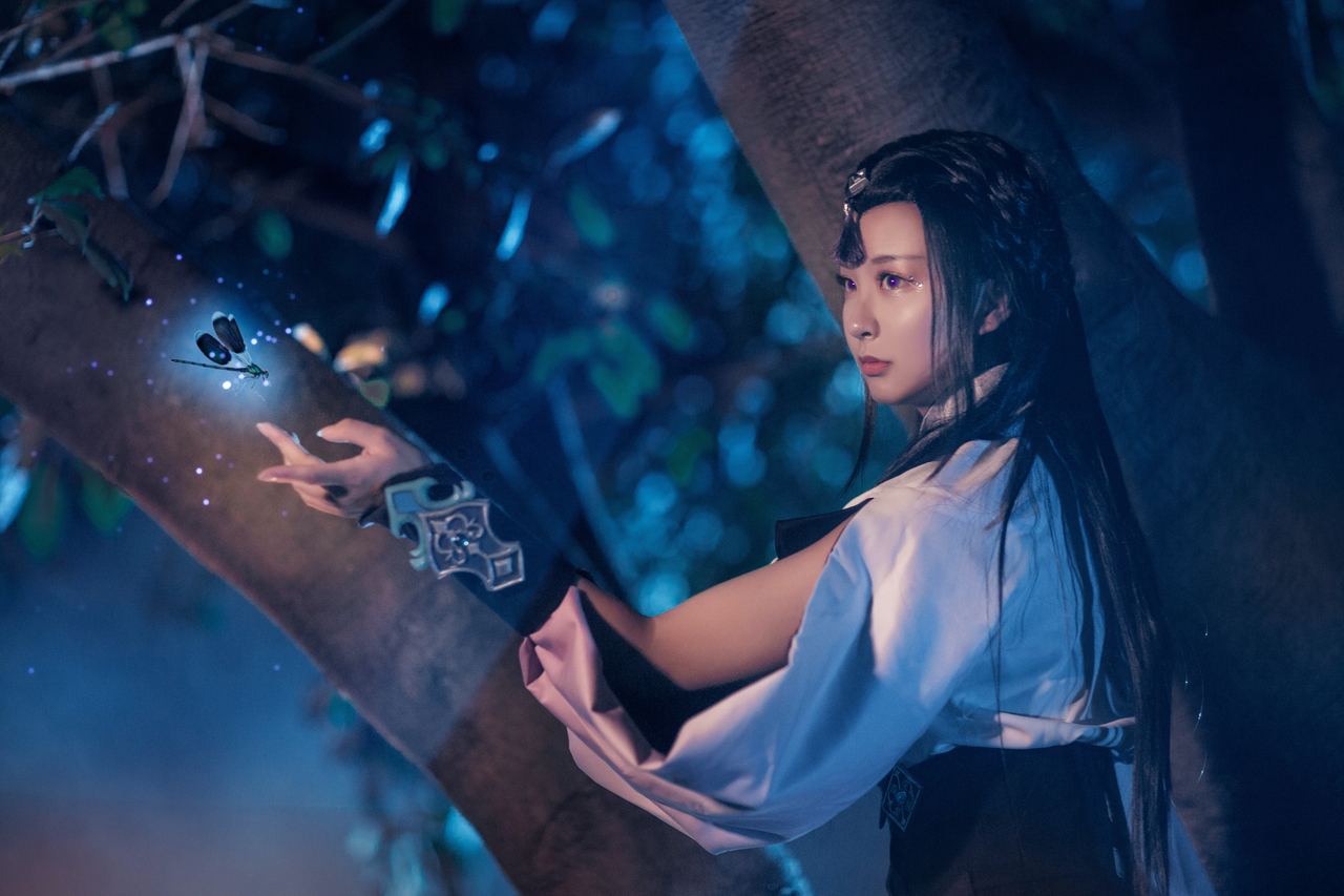 古剑奇谭三云无月cosplay