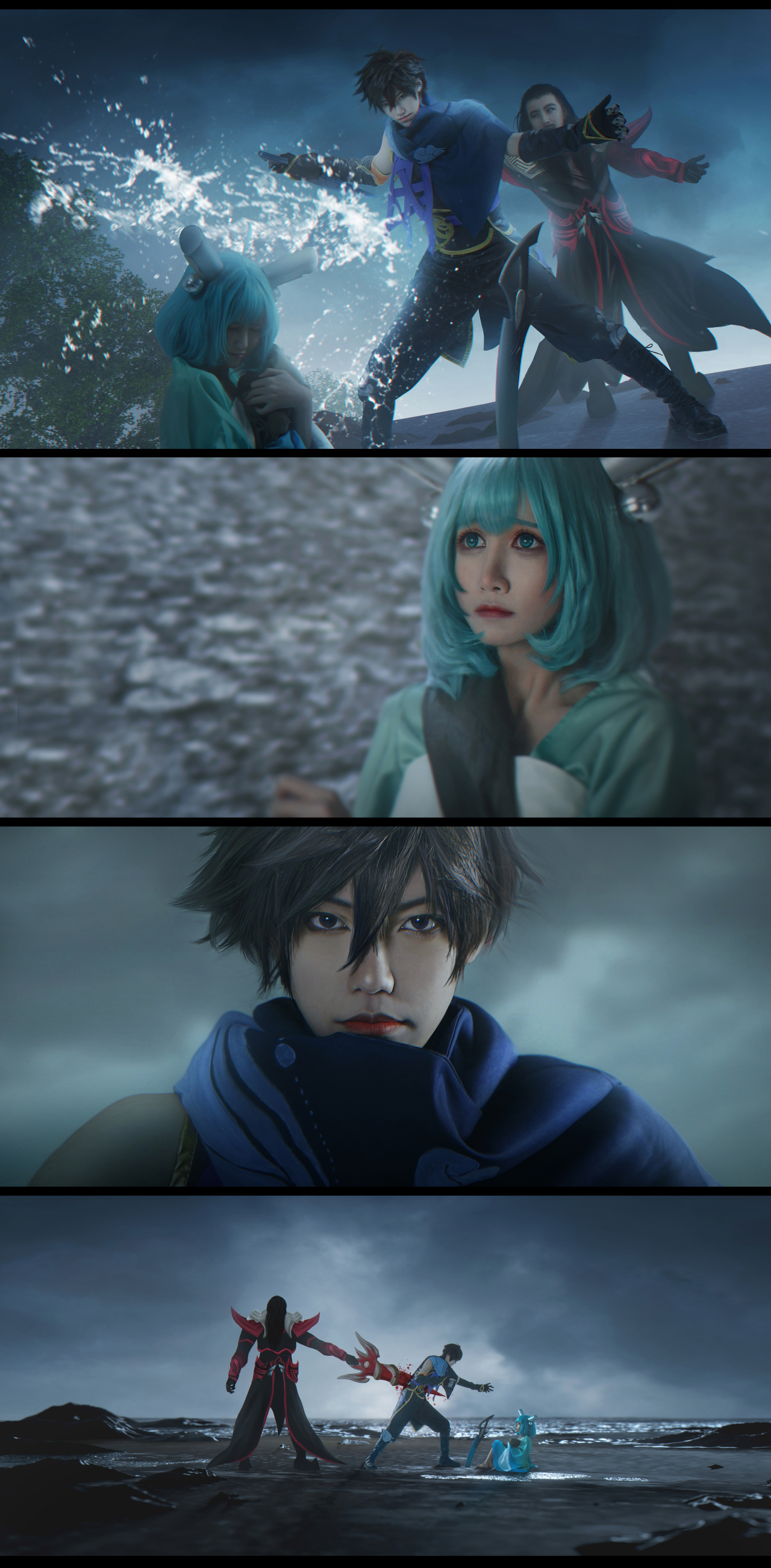 王者荣耀澜目标cg剧情cosplay