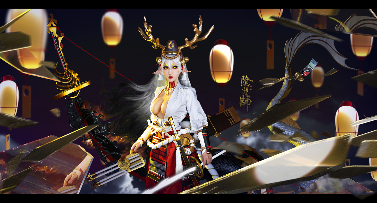 阴阳师 铃鹿御前cosplay
