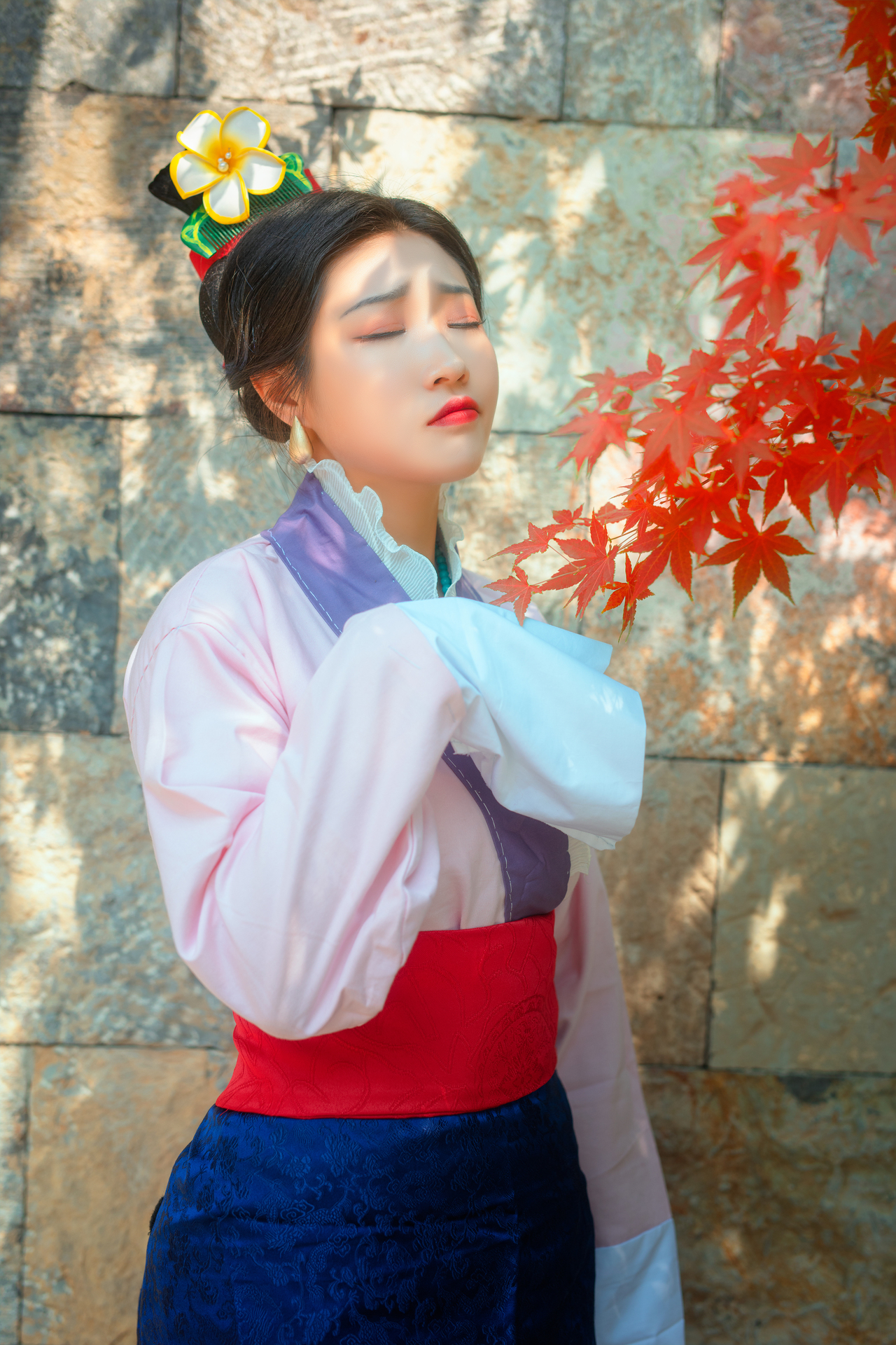 迪士尼花木兰cosplay