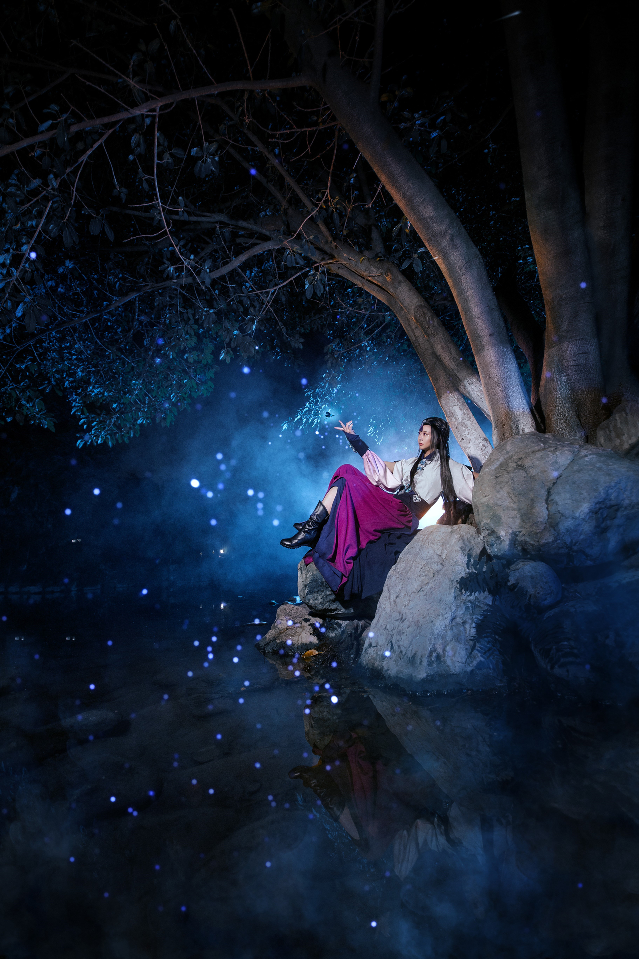 古剑奇谭三云无月cosplay