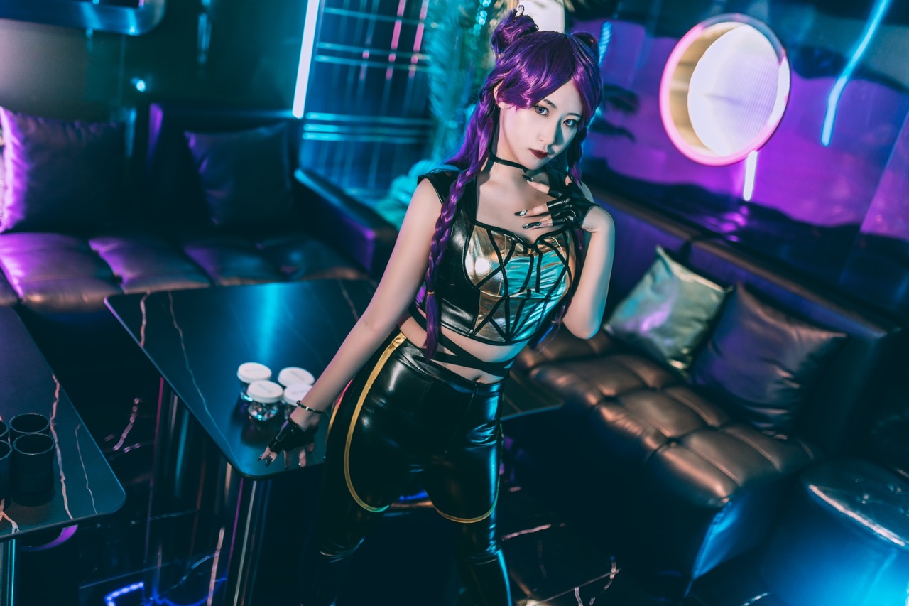 英雄联盟kda 卡莎cosplay
