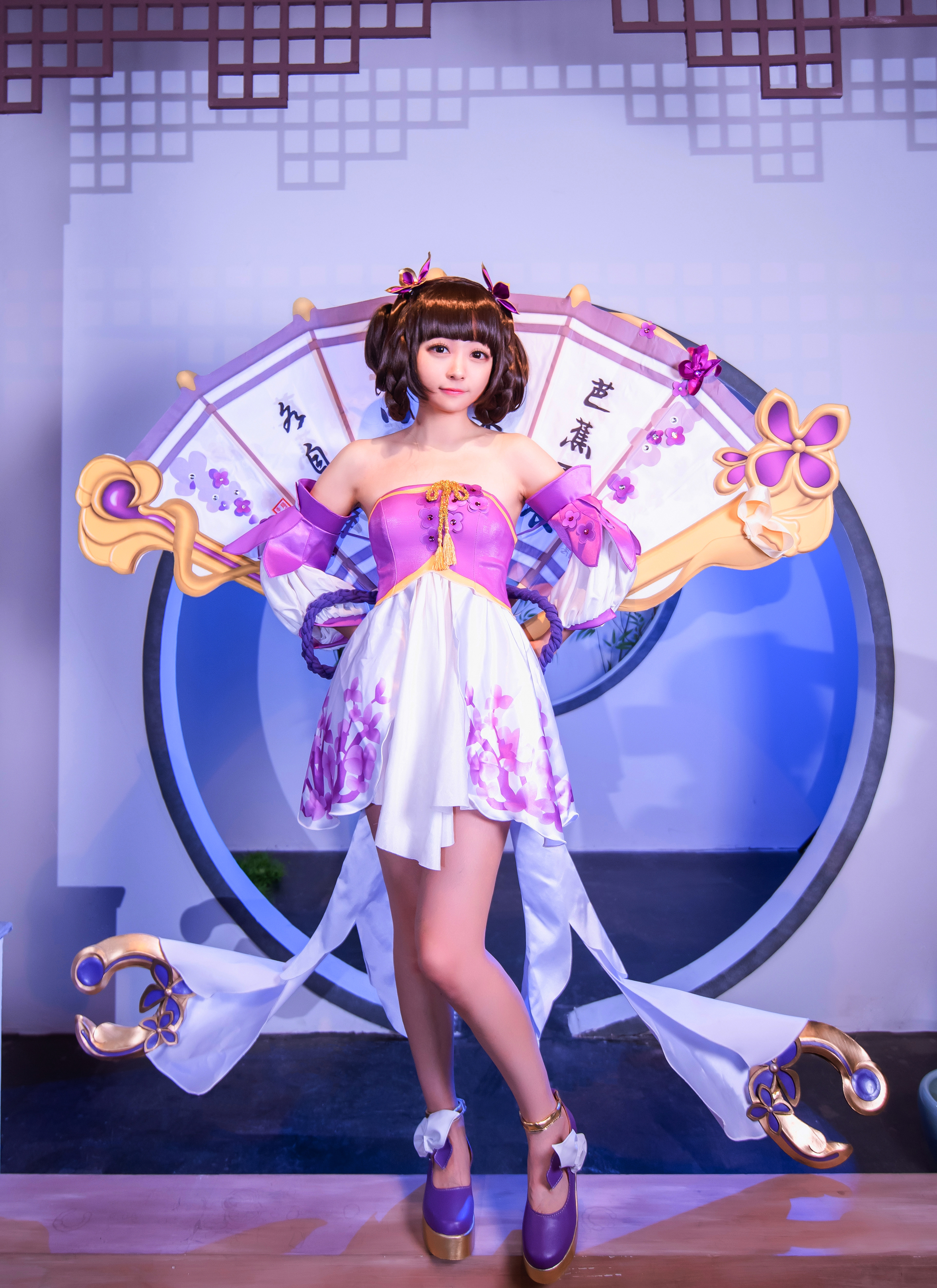 小乔丁香结cosplay