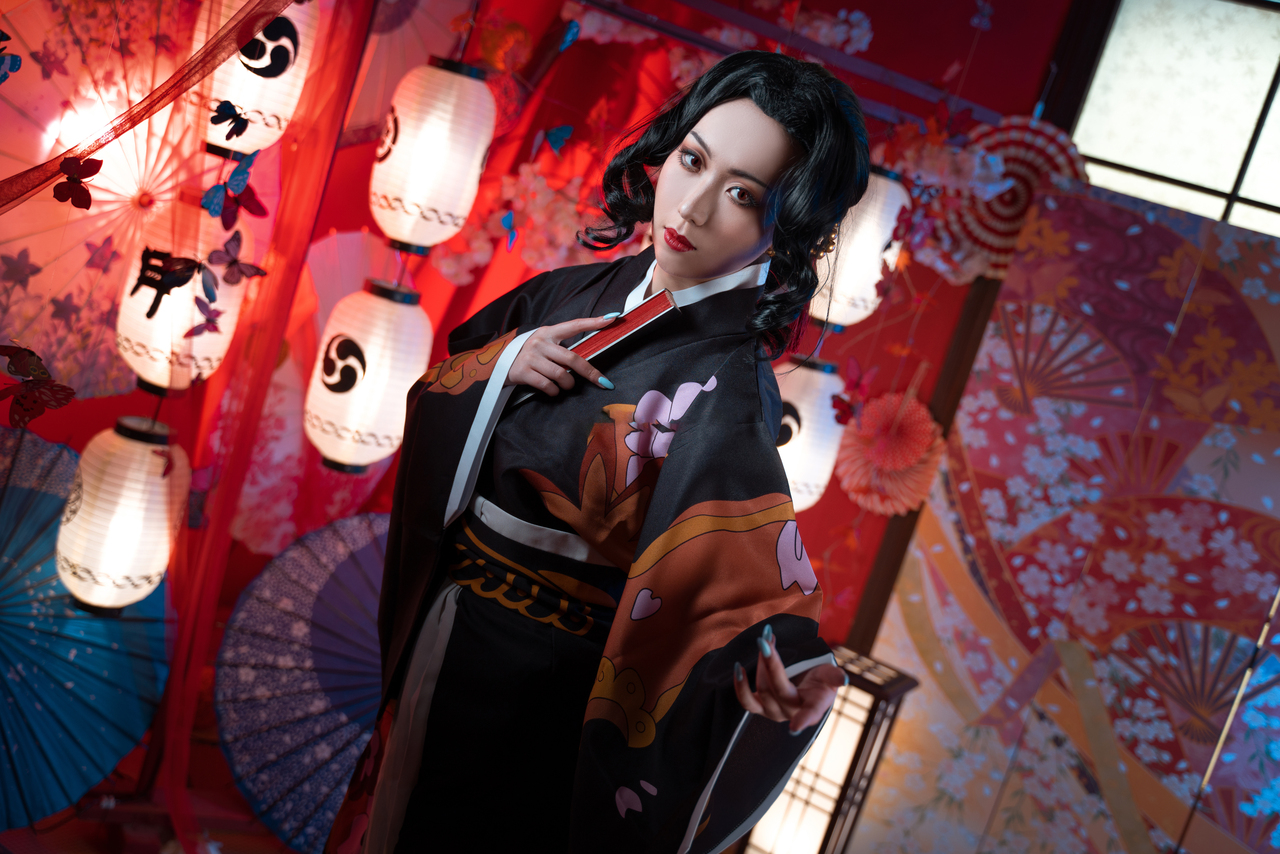 鬼灭之刃鬼舞辻无惨cosplay