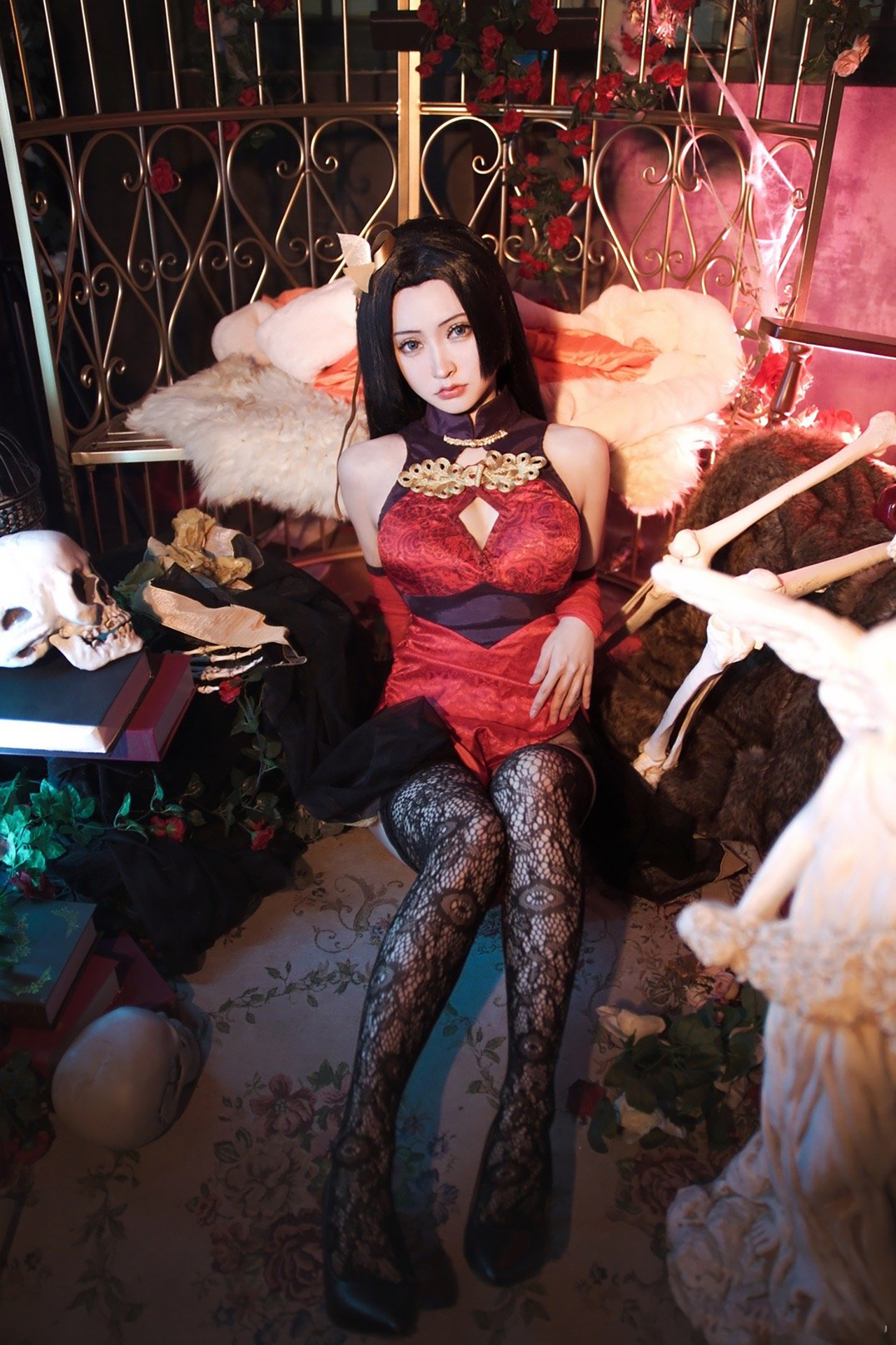 《海贼王》女帝cosplay