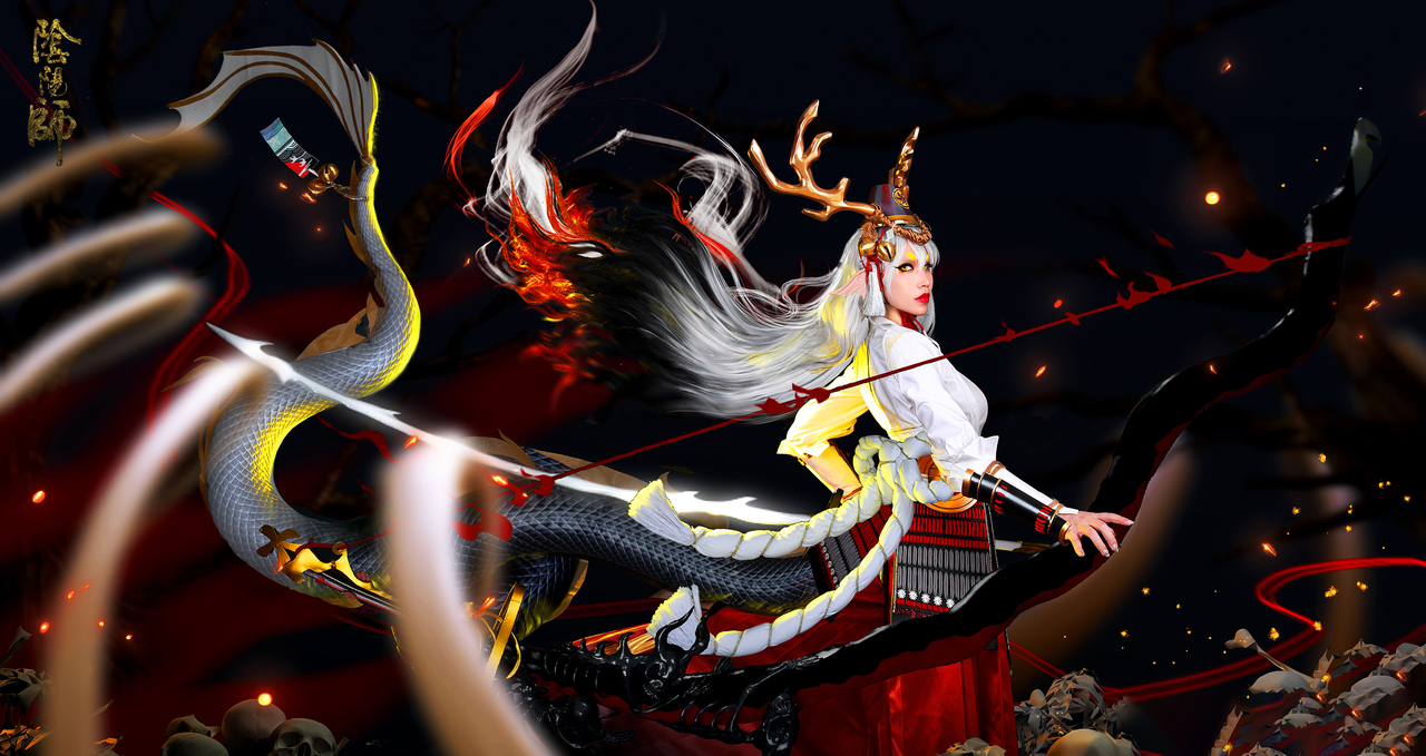 阴阳师 铃鹿御前cosplay