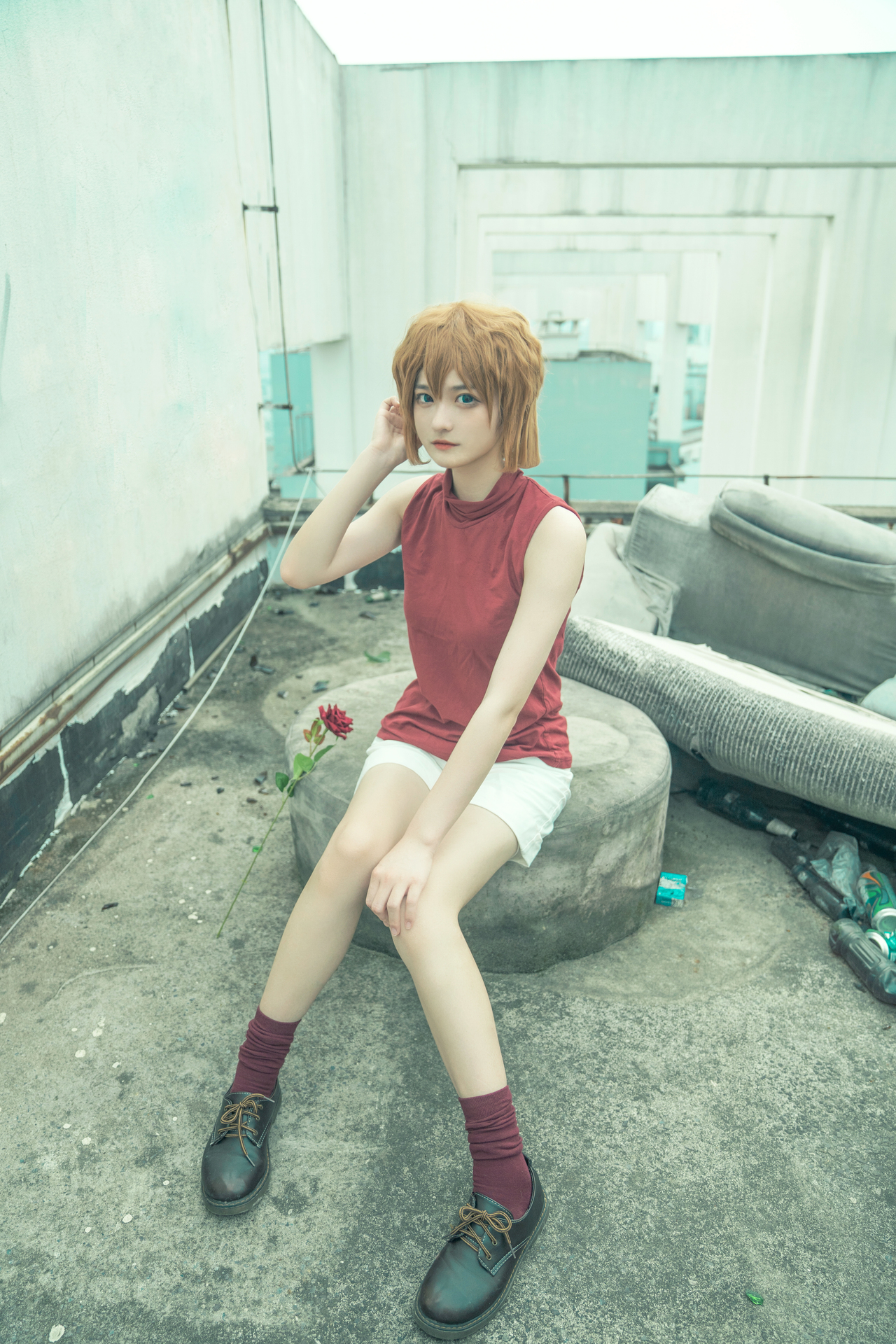 名侦探柯南 灰原哀cosplay