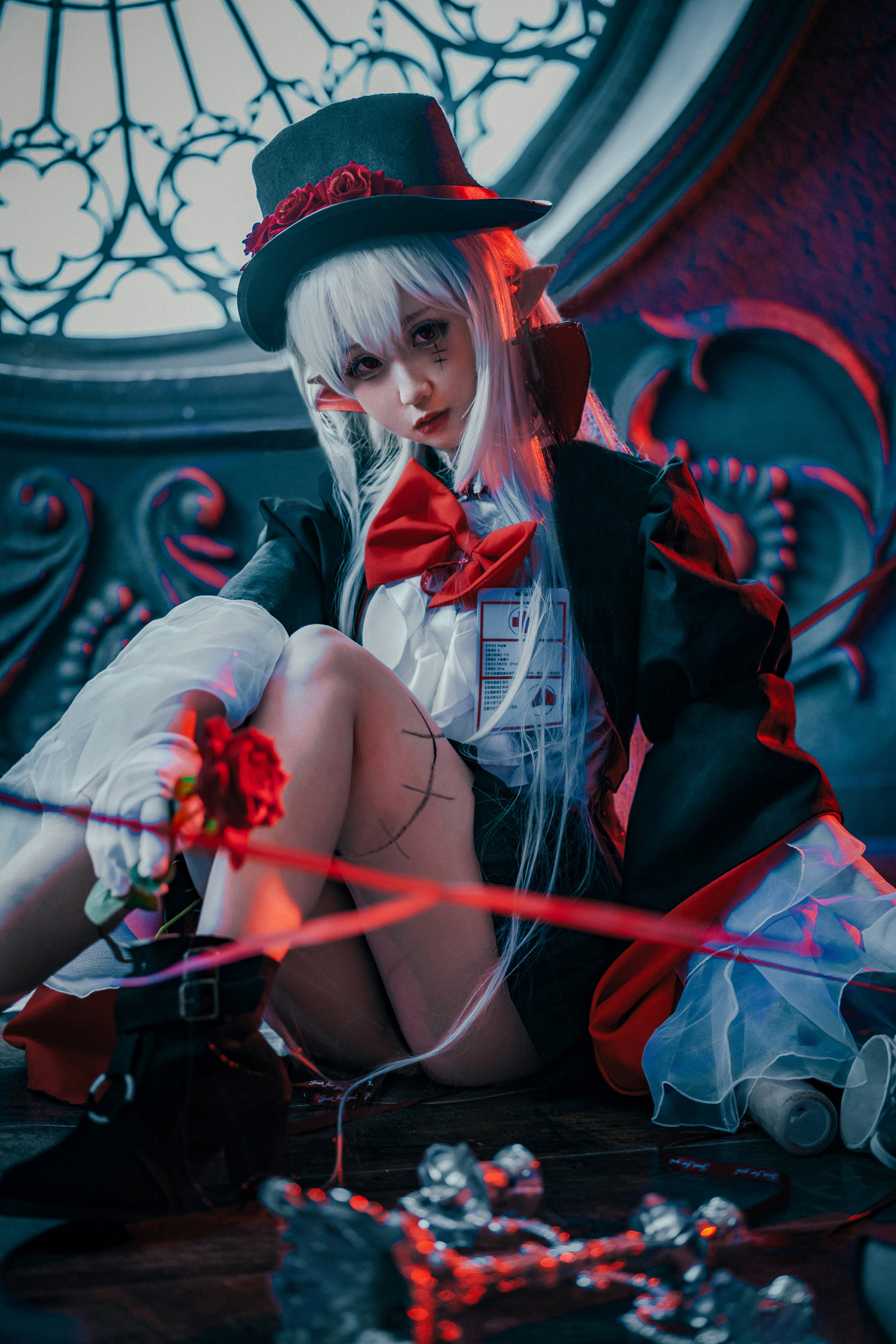 明日方舟 华法琳巫异盛宴cosplay