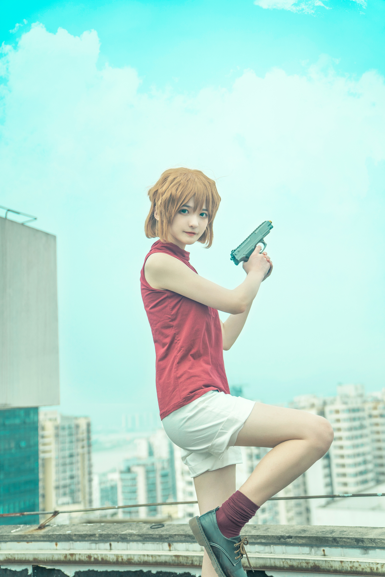 名侦探柯南 灰原哀cosplay