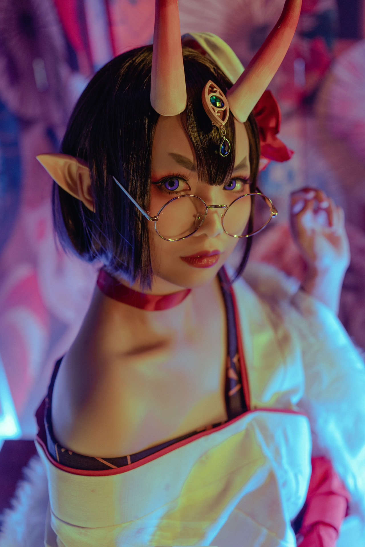 fgo酒吞童子,冬祭礼装cosplay