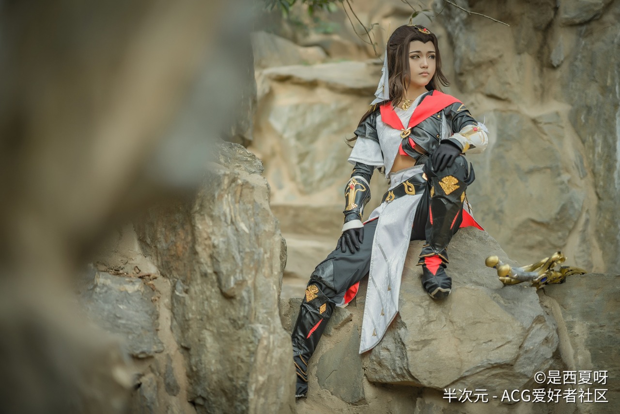 剑网三 明教朔雪喵太cosplay