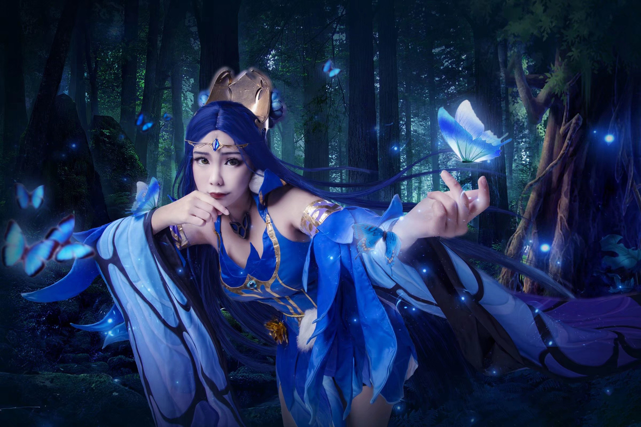 貂蝉仲夏夜之梦cosplay