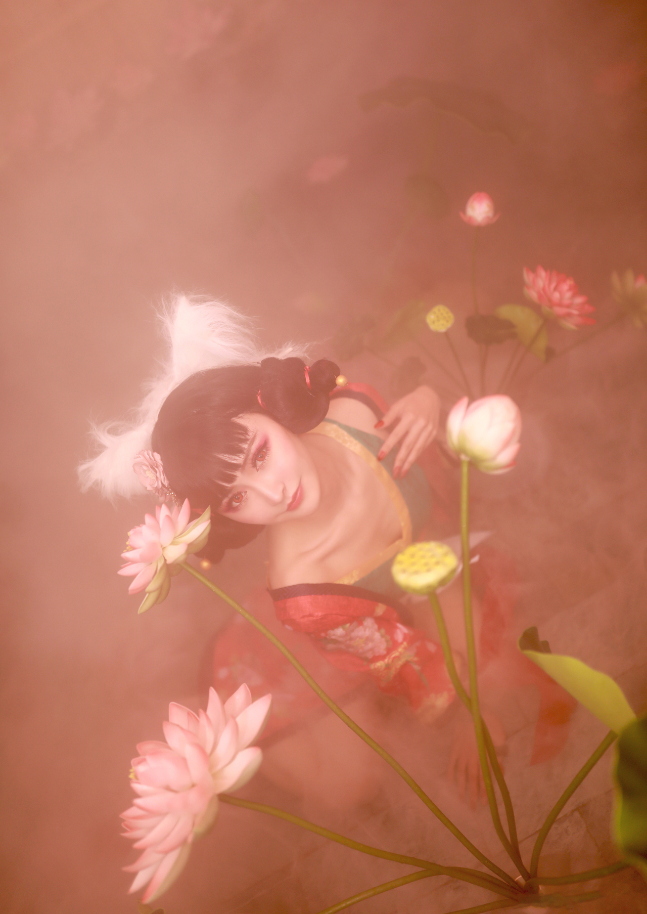 《白蛇缘起》老狐狸宝青坊主cosplay