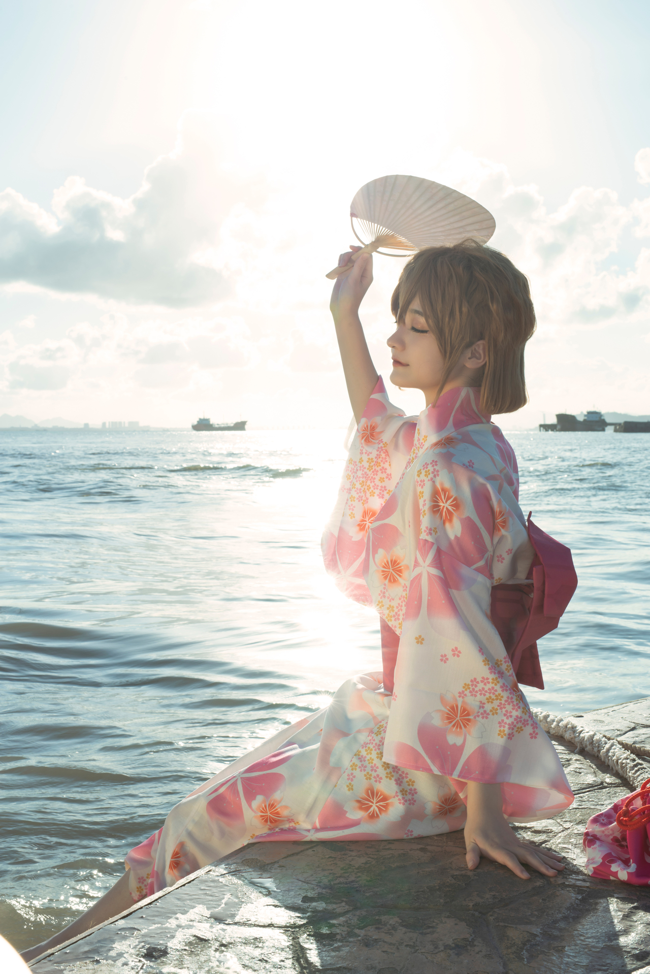 【名侦探柯南】灰原哀和服cosplay