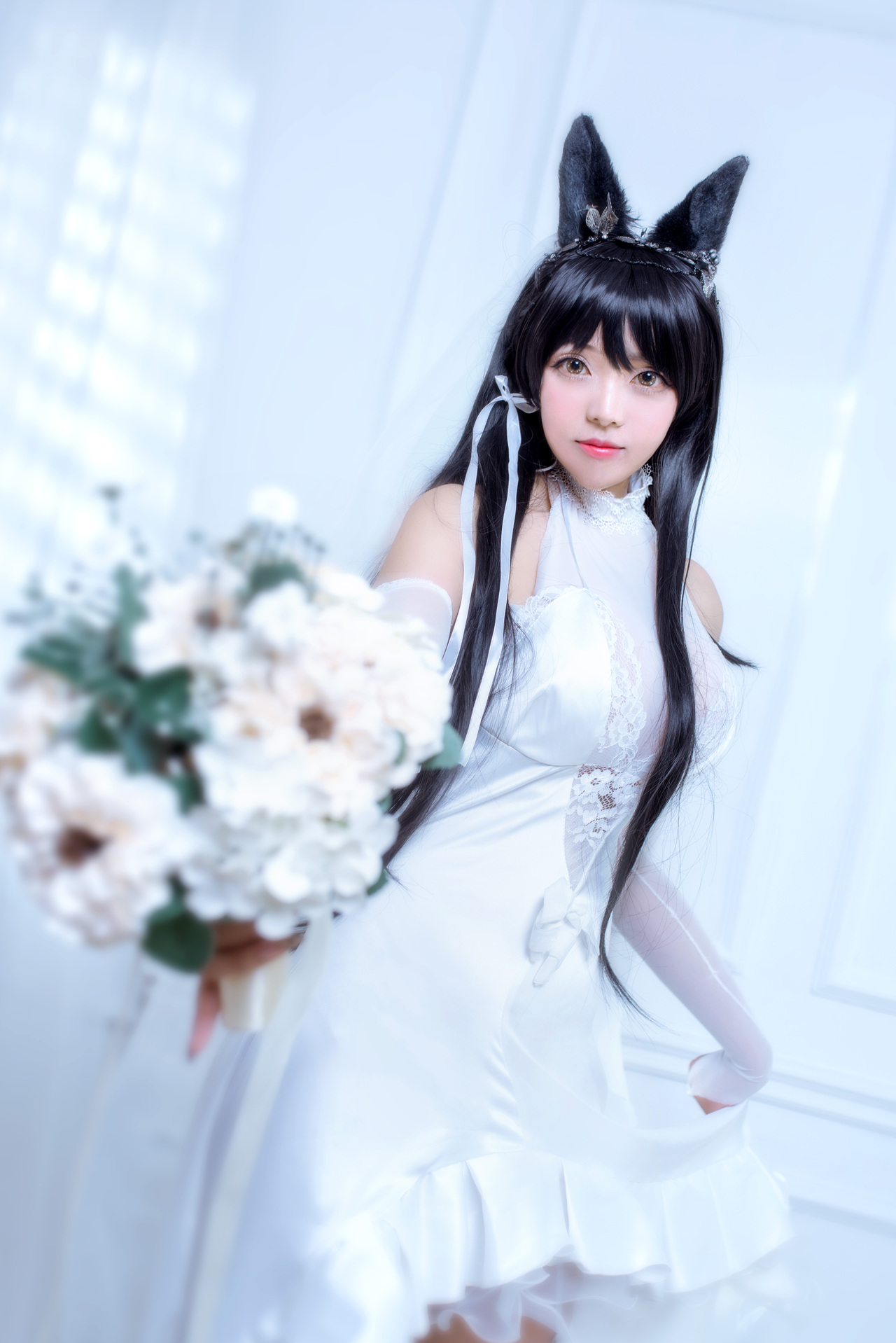 碧蓝航线 爱宕犬白花的誓言cosplay